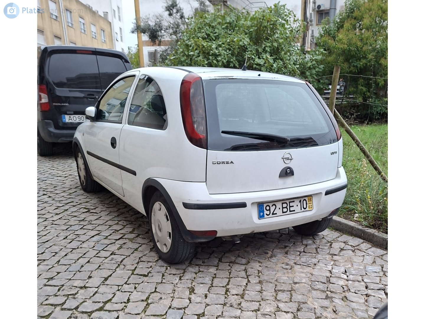 92-BE-10, Opel Corsa 3rd gen 3-door Hatch (C; X01), 2000–2006