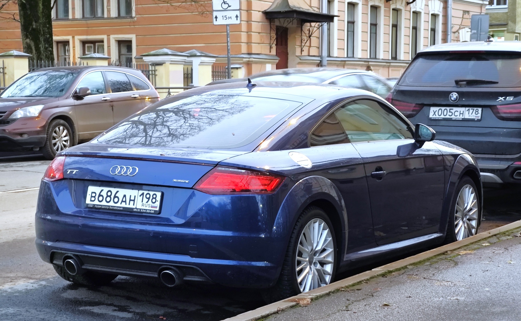 в 686 ан 198, Audi TT 3rd gen Coupé (8S3), 2014–2023