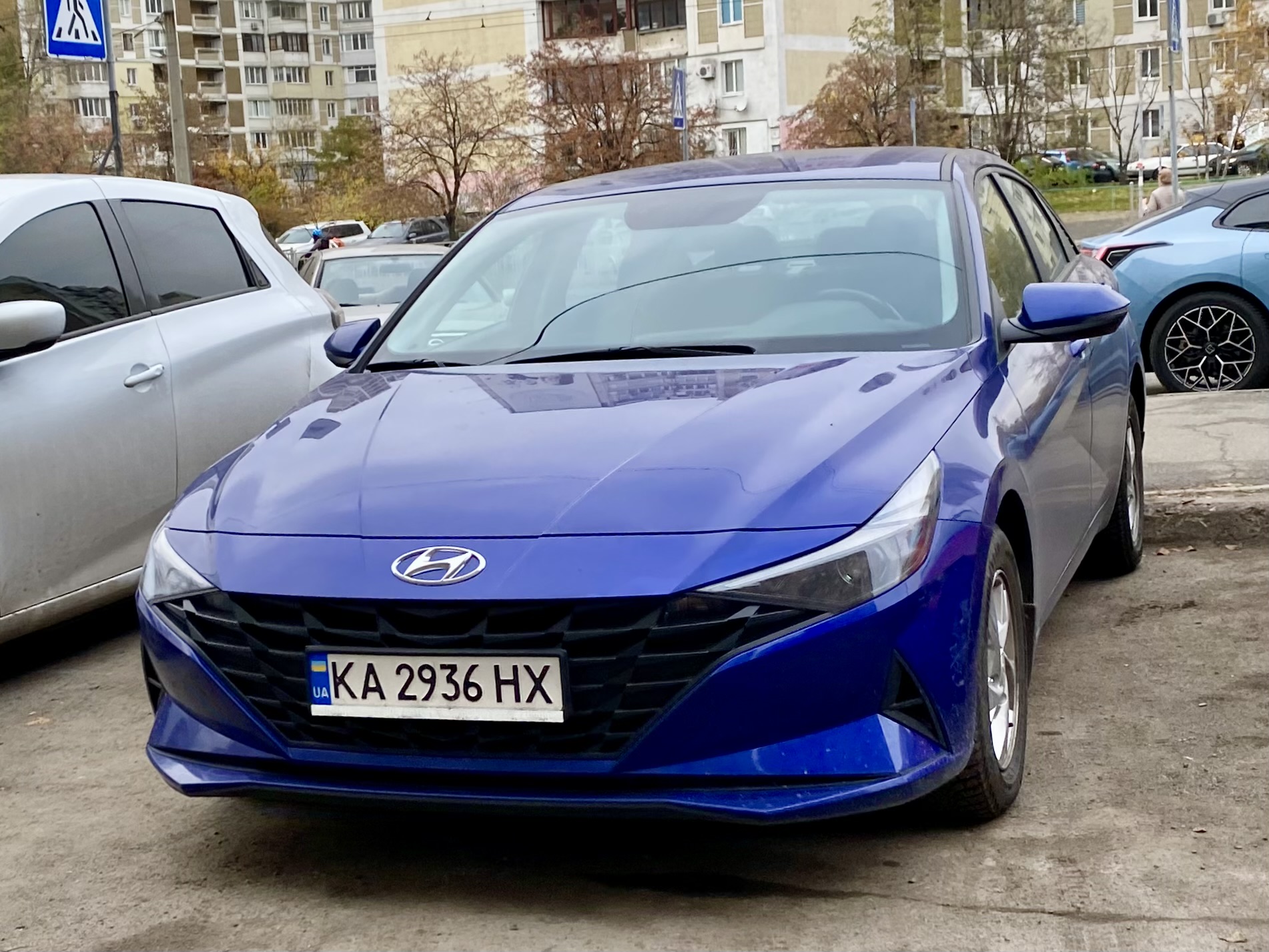 KA 2936 HX, Hyundai Elantra 7th gen (CN7), 2020–2023