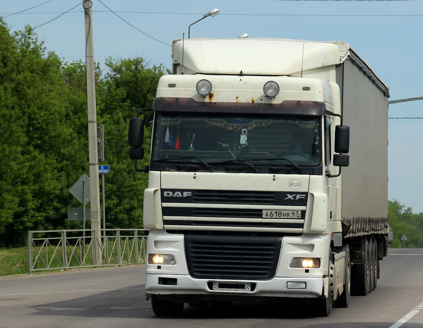 а 618 нк 67, DAF XF 2nd gen (XF95), 2002–2006