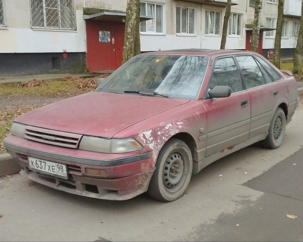 к 637 хе 98, Toyota Carina II 2nd gen (T170) Liftback, 1988–1992