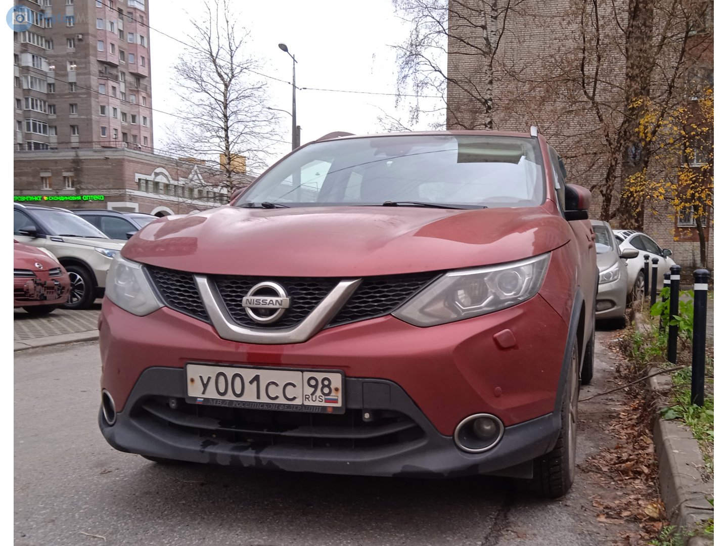 у 001 сс 98, Nissan Qashqai 