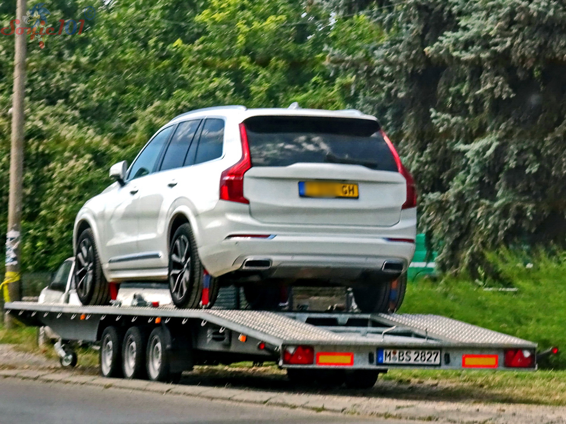 M BS 2827, Regular plates 