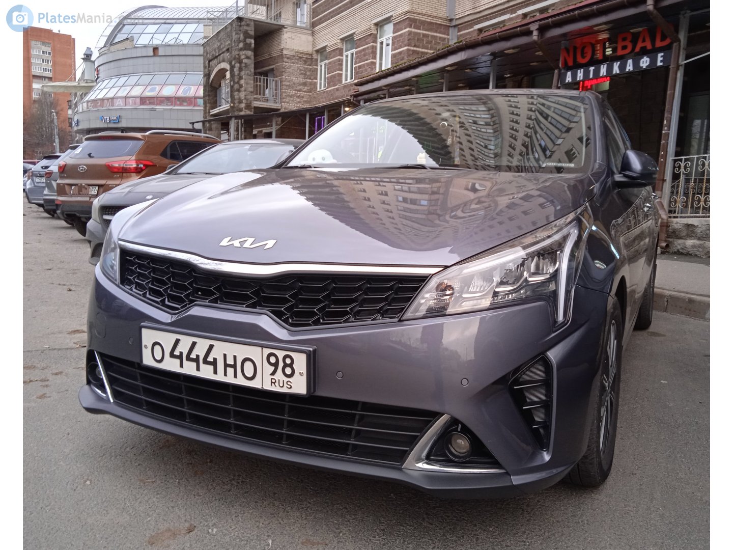 о 444 но 98, Kia Rio 4th gen Sedan (FB; CIS-market), facelift, 2020–2022 (Solaris KRS for RU-market since 2024)