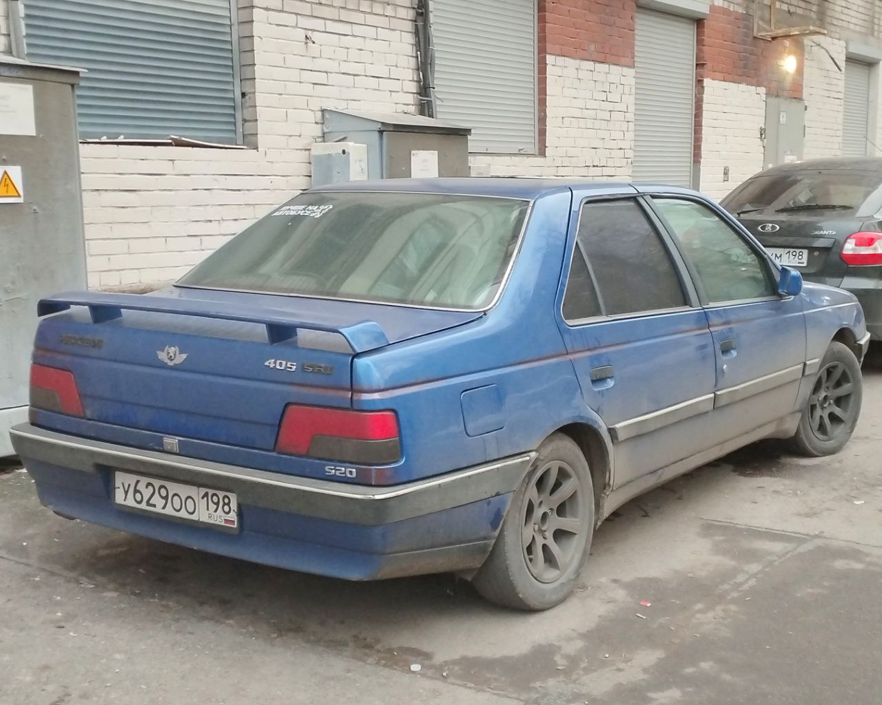 у 629 оо 198, Peugeot 405 1st gen Sedan (D6/D7), 1987–1996 (2019– for AZ-market)