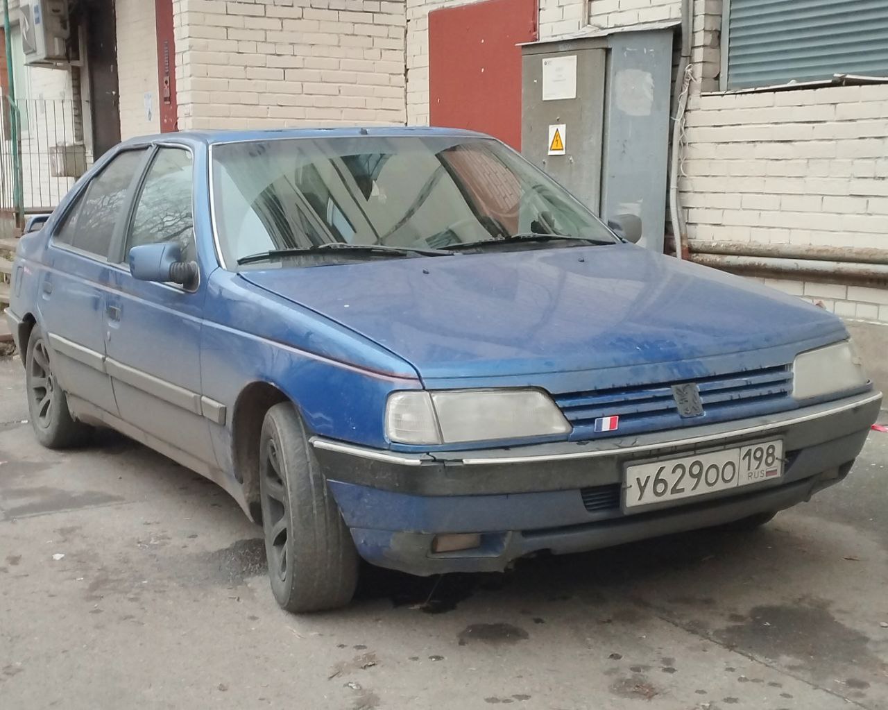 у 629 оо 198, Peugeot 405 1st gen Sedan (D6/D7), 1987–1996 (2019– for AZ-market)