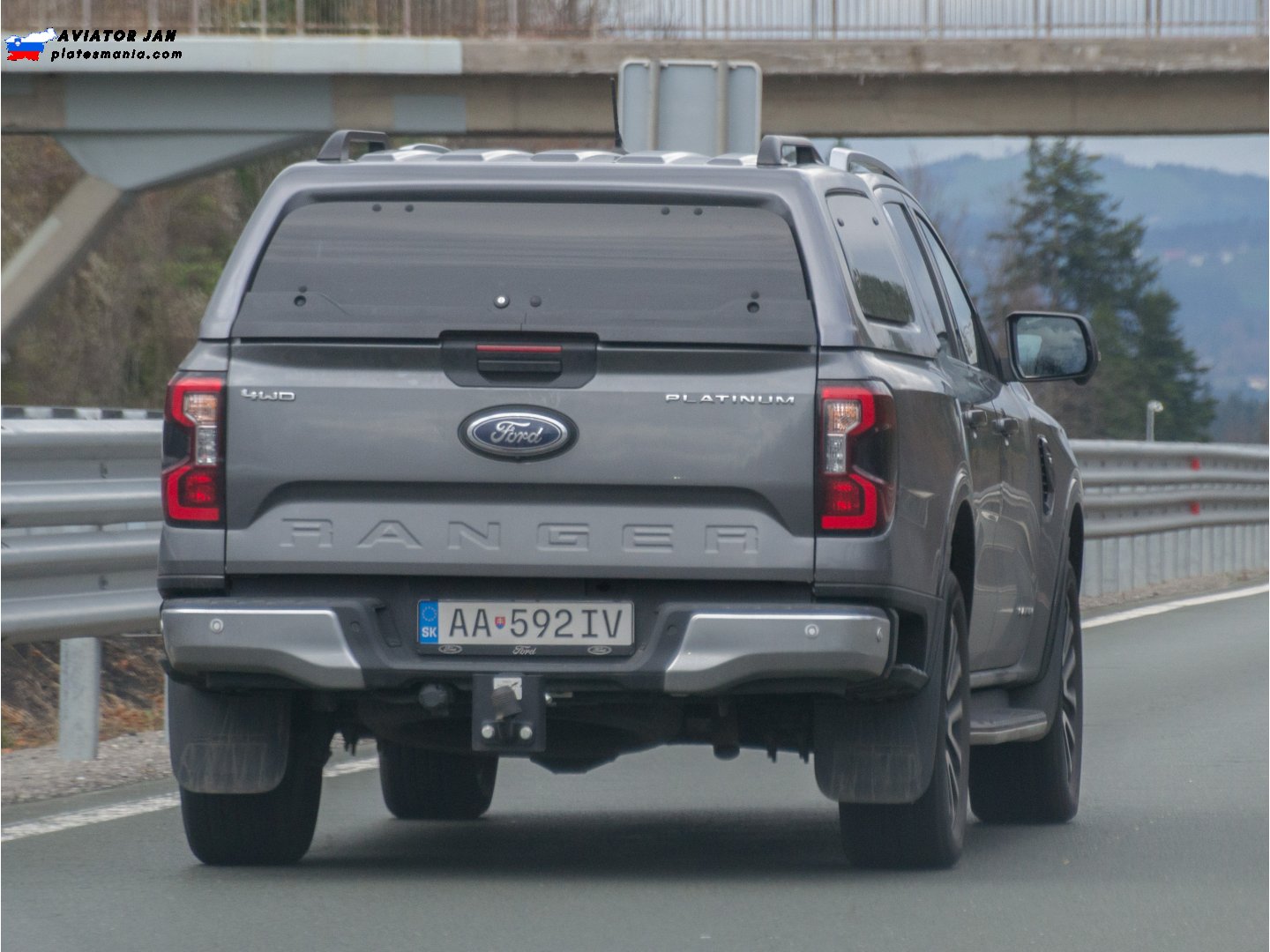 AA 592IV, Ford Ranger Global 4th gen (P703/RA), 2022–