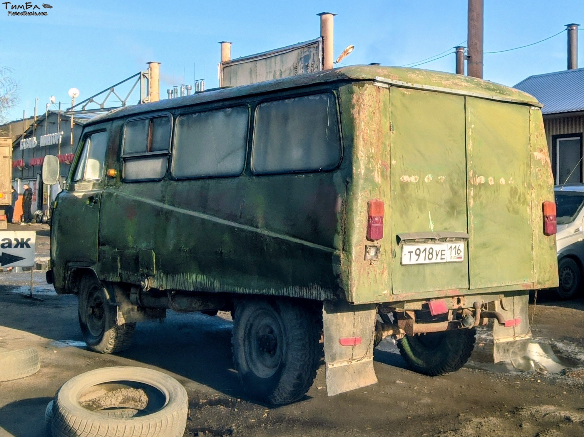 т 918 уе 116, UAZ 
