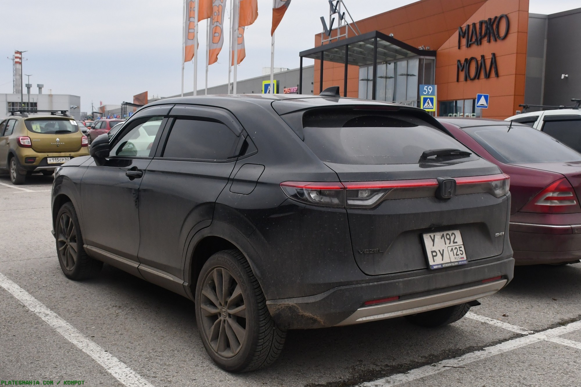 у 192 ру 125, Honda Vezel 2nd gen (RV), 2021–