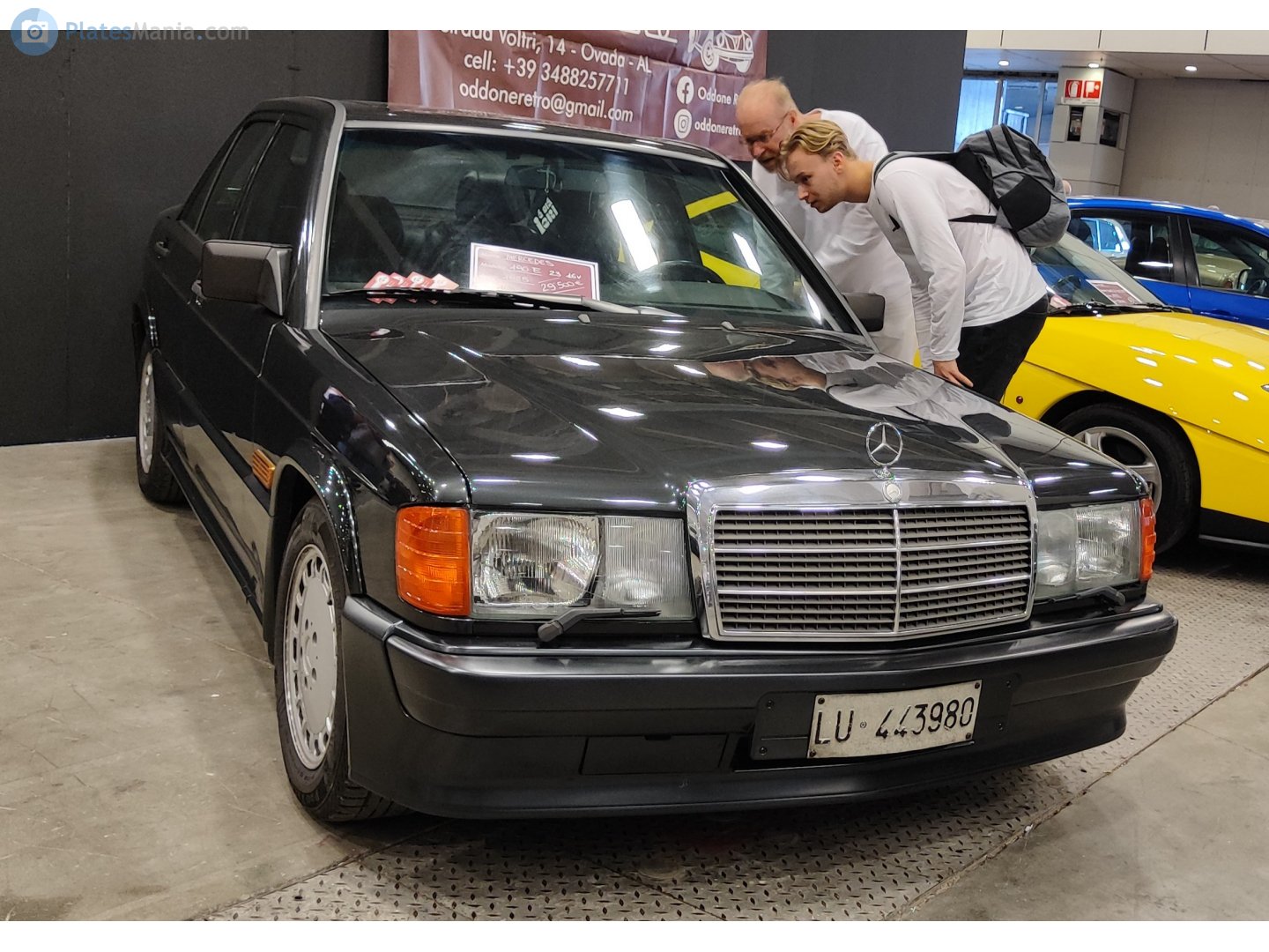 LU 443980, Mercedes-Benz C-Klasse 190 Sedan (W201), 1982–1993