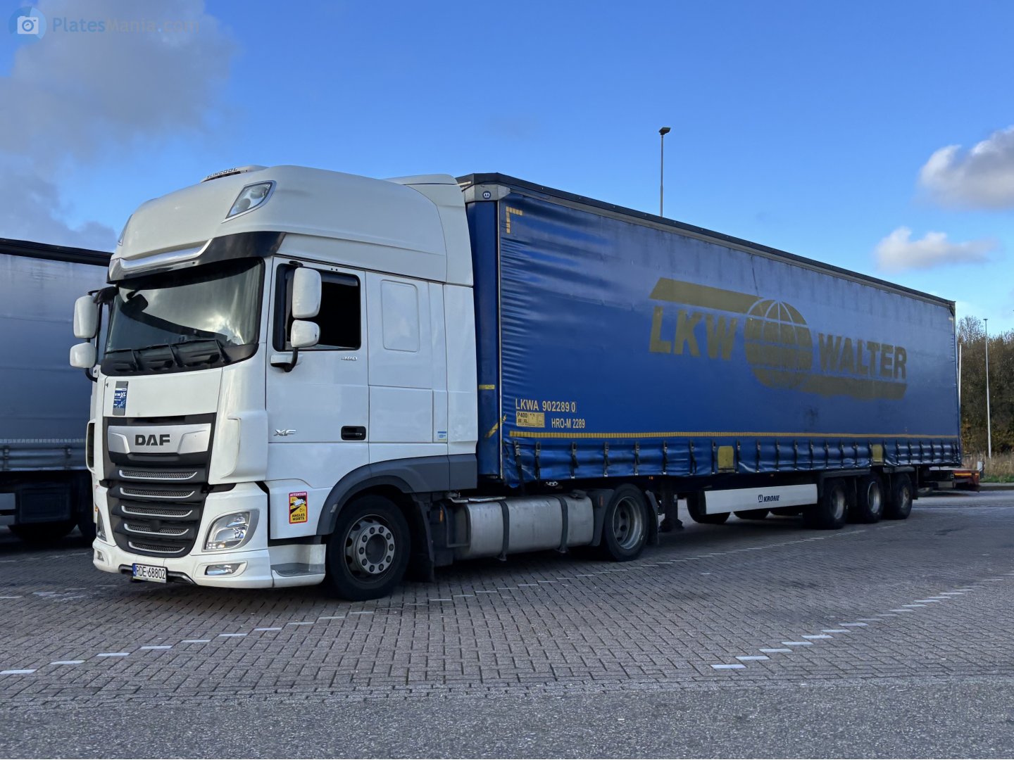 RDE 68802, DAF XF 4th gen, facelift, 2017–