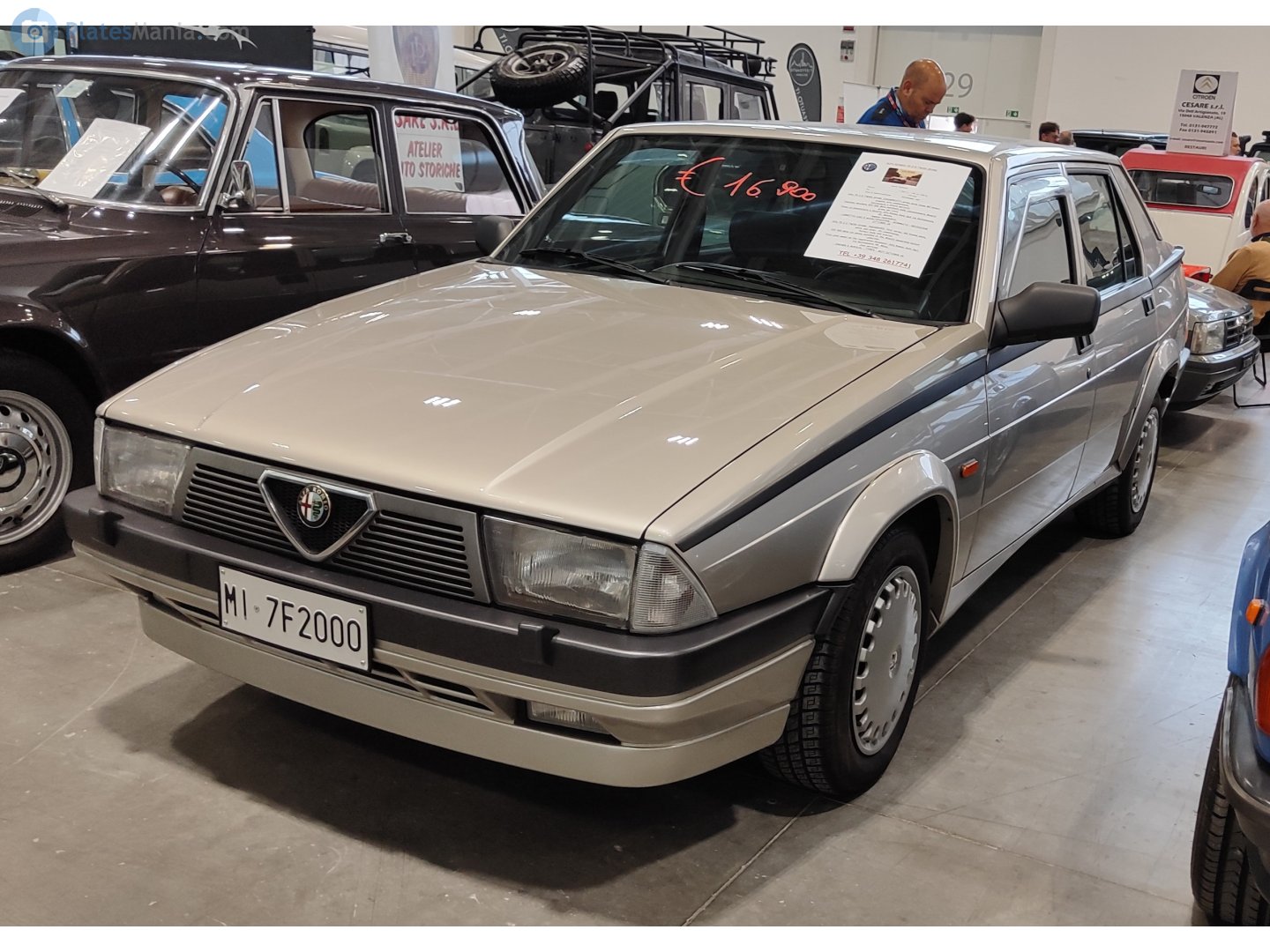 MI 7F2000, Alfa Romeo 75 1st gen (162B), 1985–1992