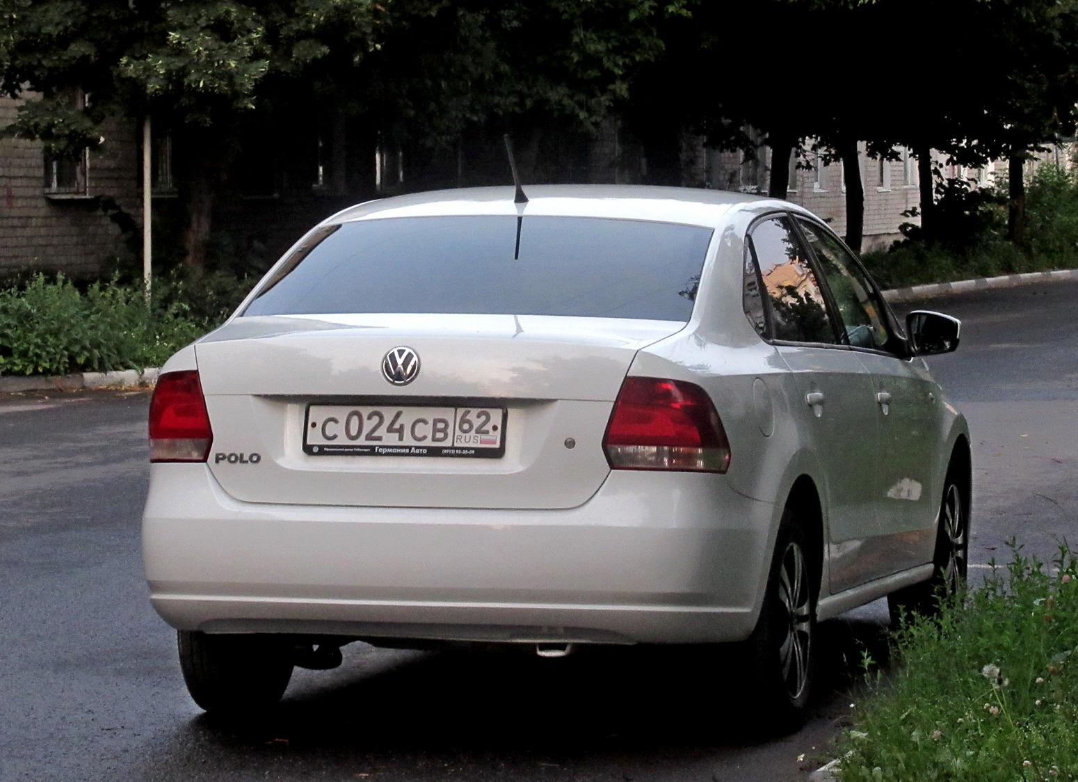с 024 св 62, Volkswagen Polo 5th gen Sedan (A05), 2010­–2015