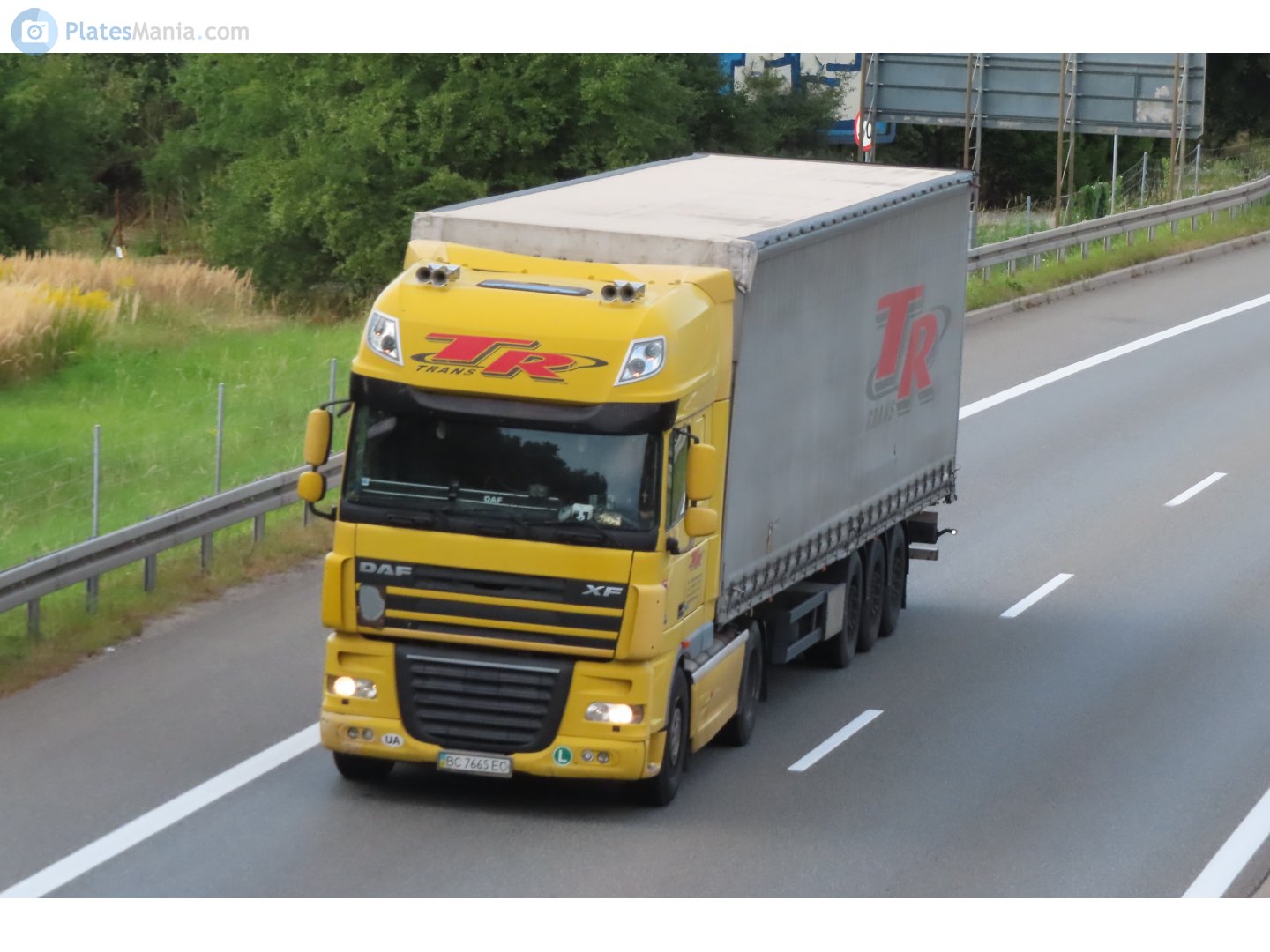 BC 7665 EC, DAF XF 3rd gen (XF105), 2006–2020