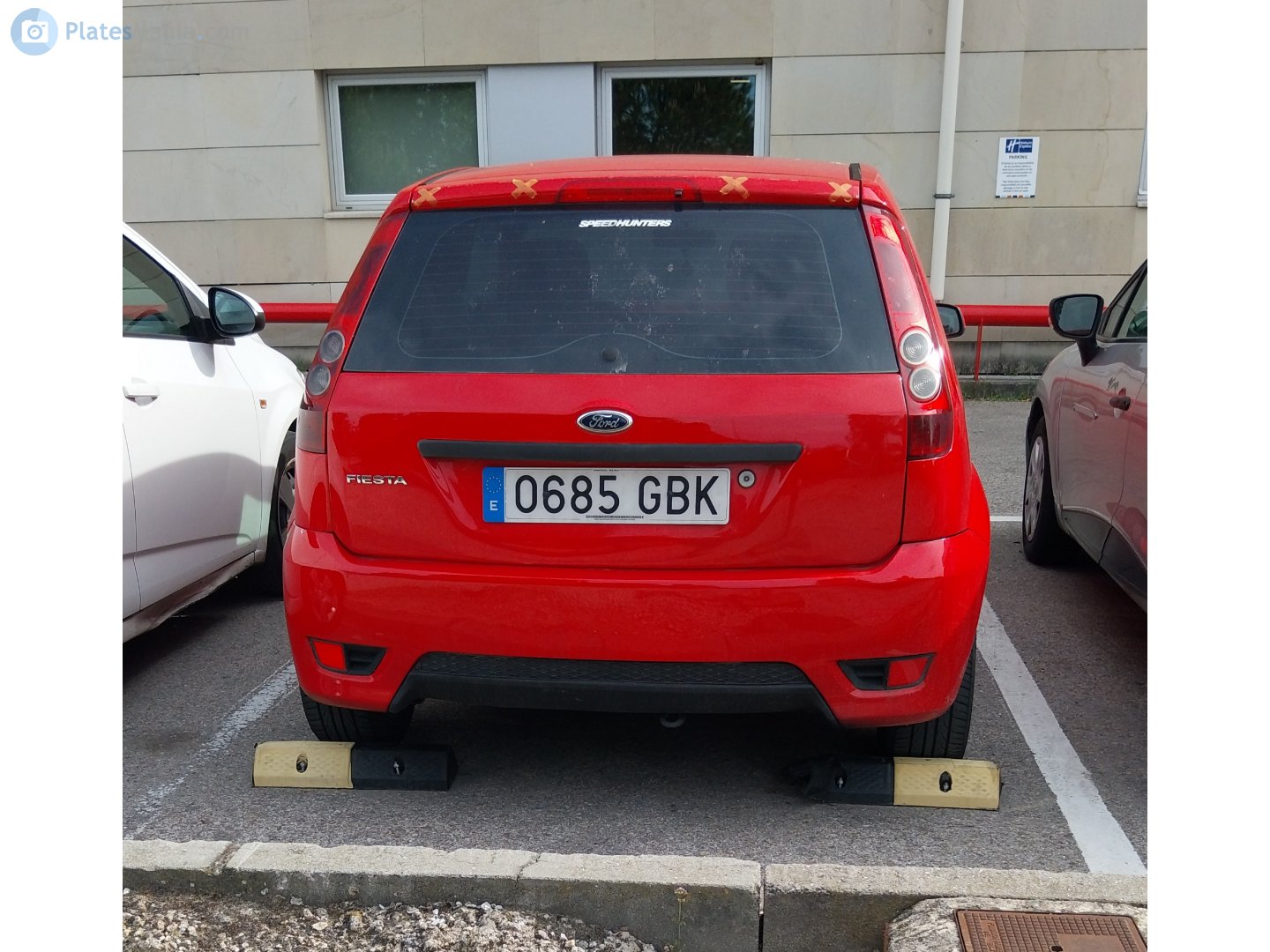 0685 GBK, Ford Fiesta 5th gen 5-door Hatch (B256), 1st facelift, 2005–2008