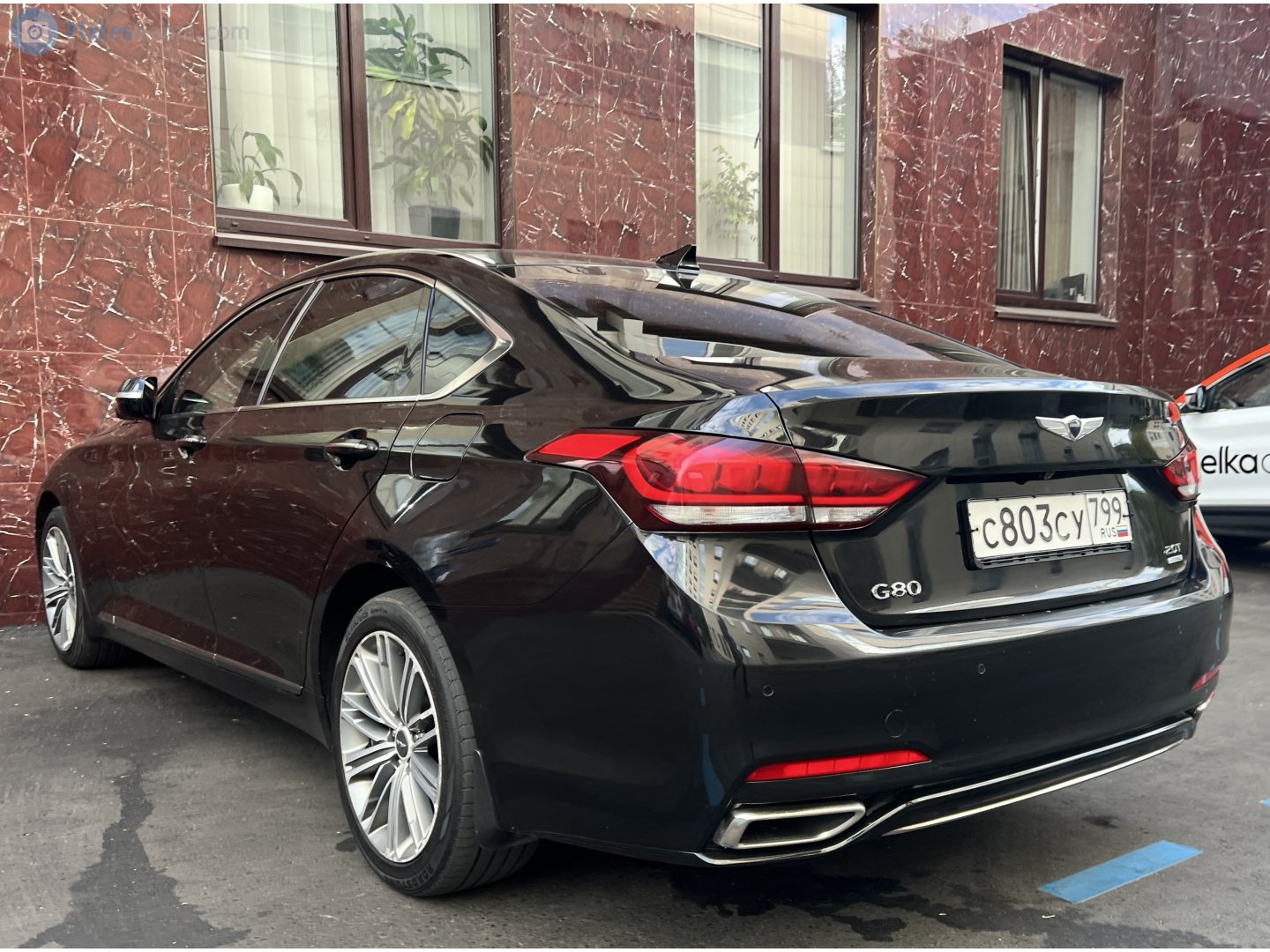 с 803 су 799, Genesis G80 1st gen (DH), 2016–2020