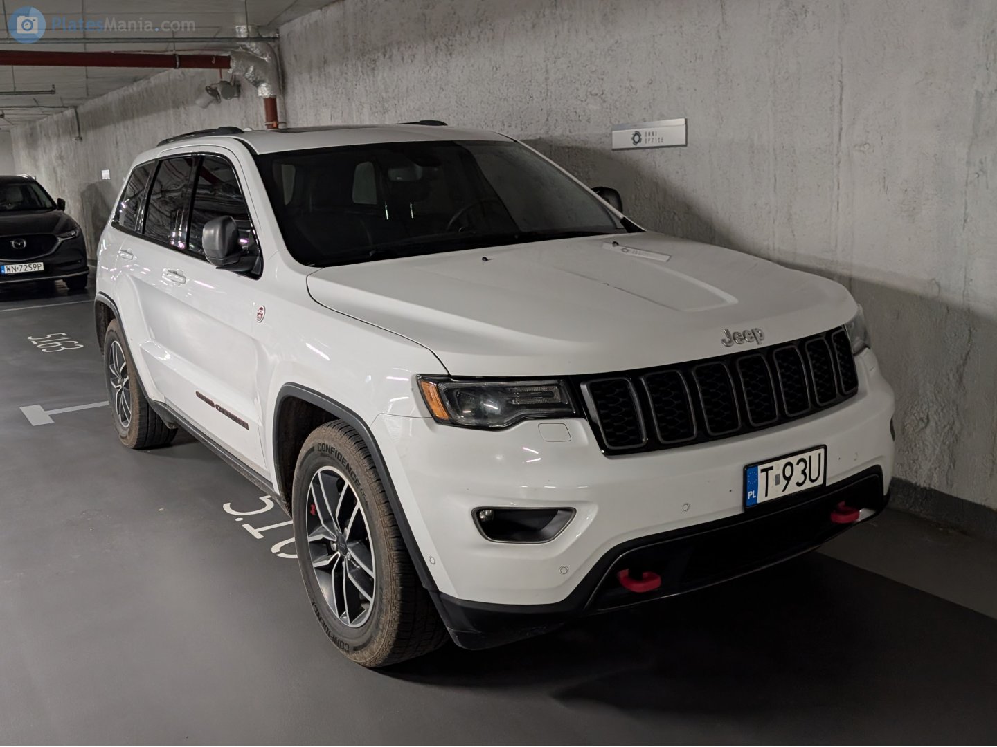 T 93U, Jeep Grand Cherokee 4th gen (WK2), facelift, 2013–2022