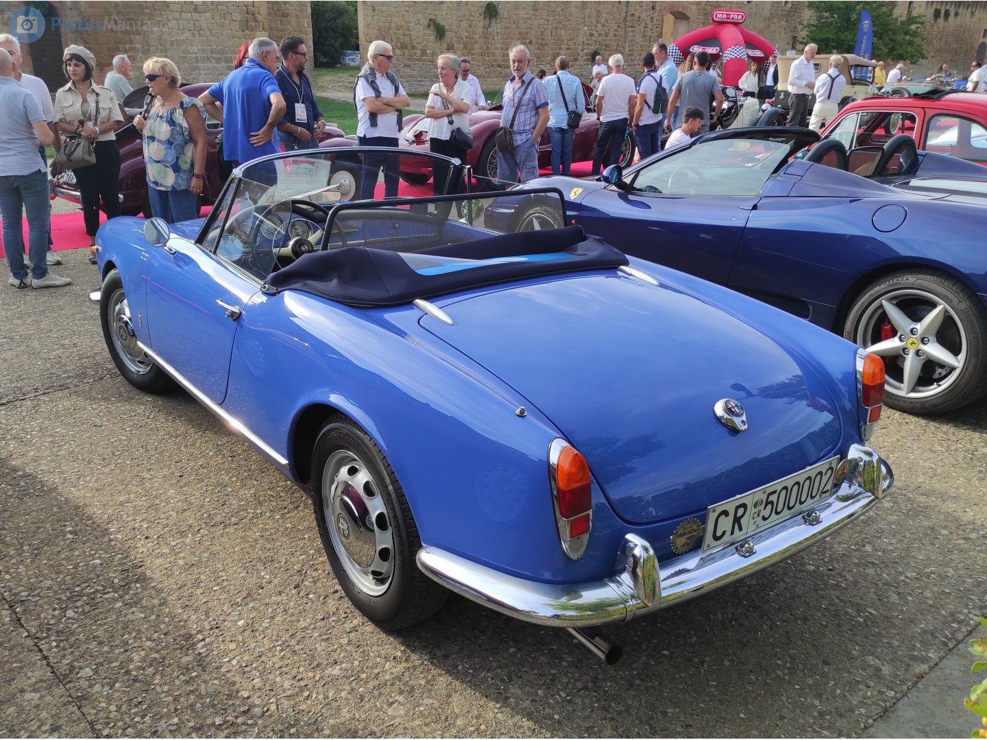 CR 500002, Alfa Romeo Giulia 1st gen (105), 1962–1977