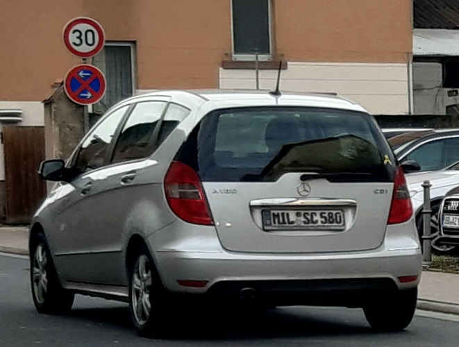 MIL SC 580, Mercedes-Benz A-Klasse 2nd gen 5-door Hatch (W169), 2004–2008