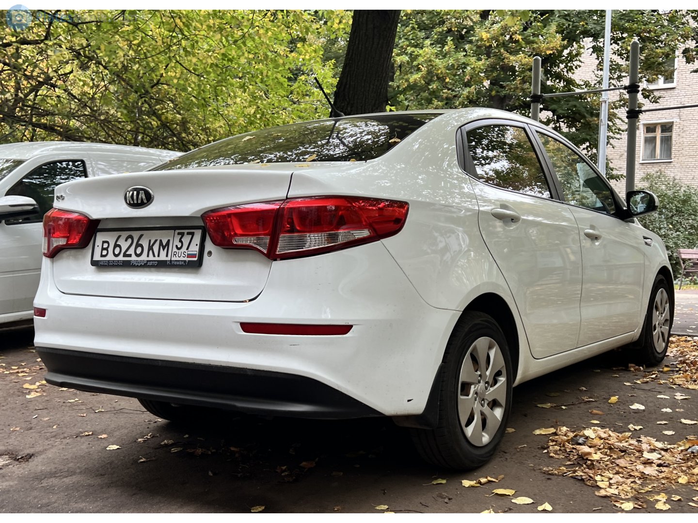 в 626 км 37, Kia Rio 