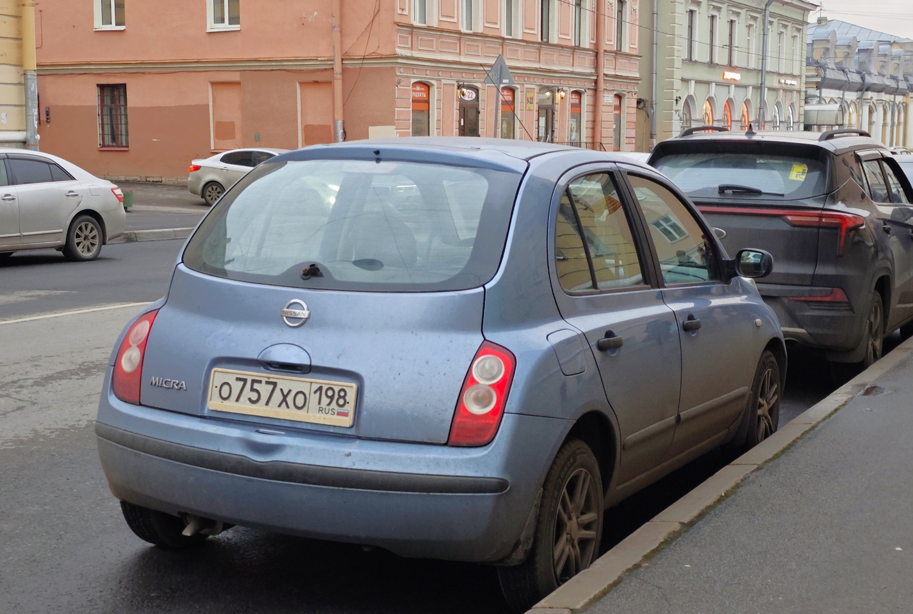 о 757 хо 198, Nissan Micra 3rd gen 5-door Hatch (K12), 2002–2010