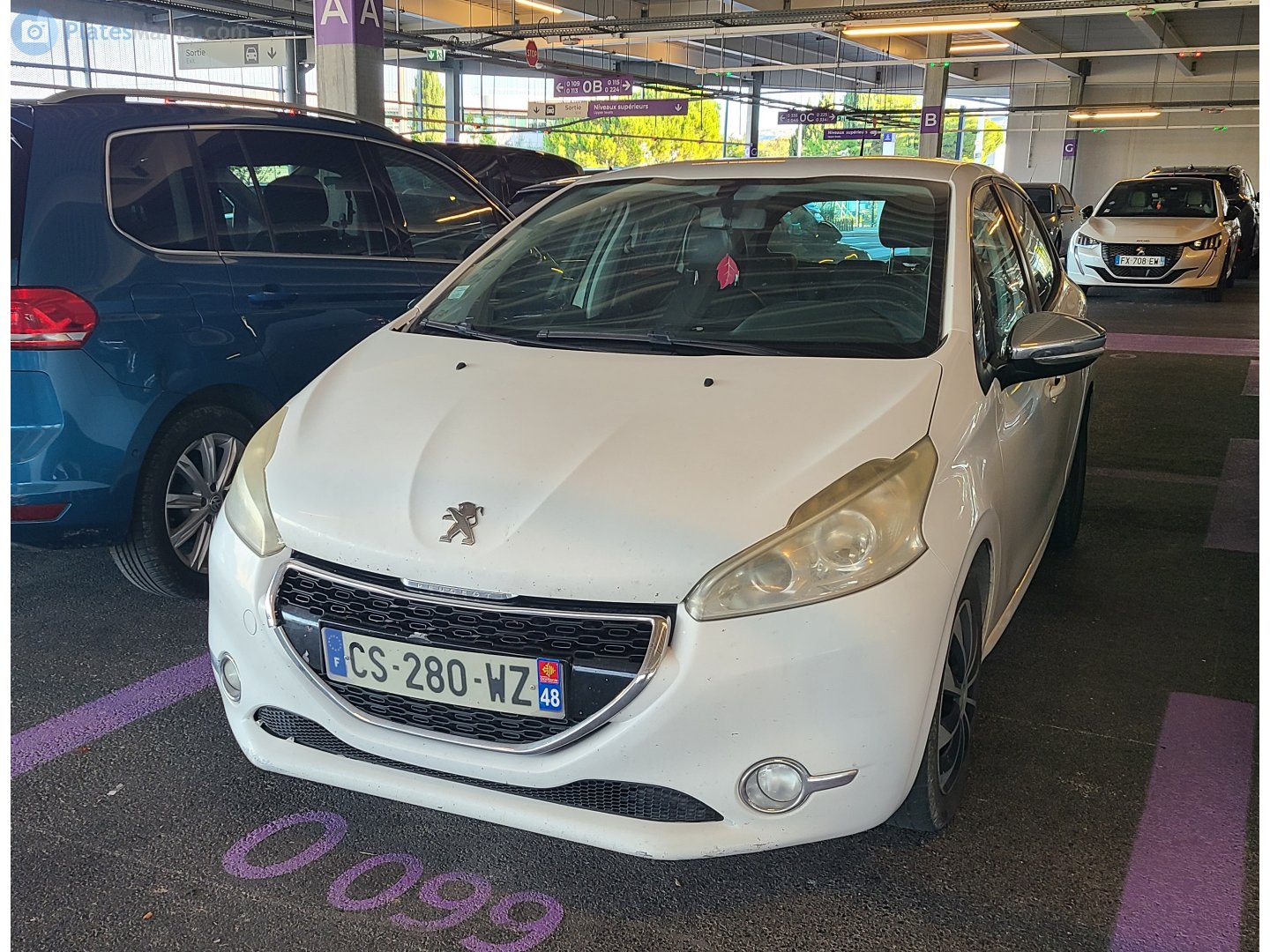 CS-280-WZ, Peugeot 208 1st gen 5-door Hatch (A9), 2012–2015