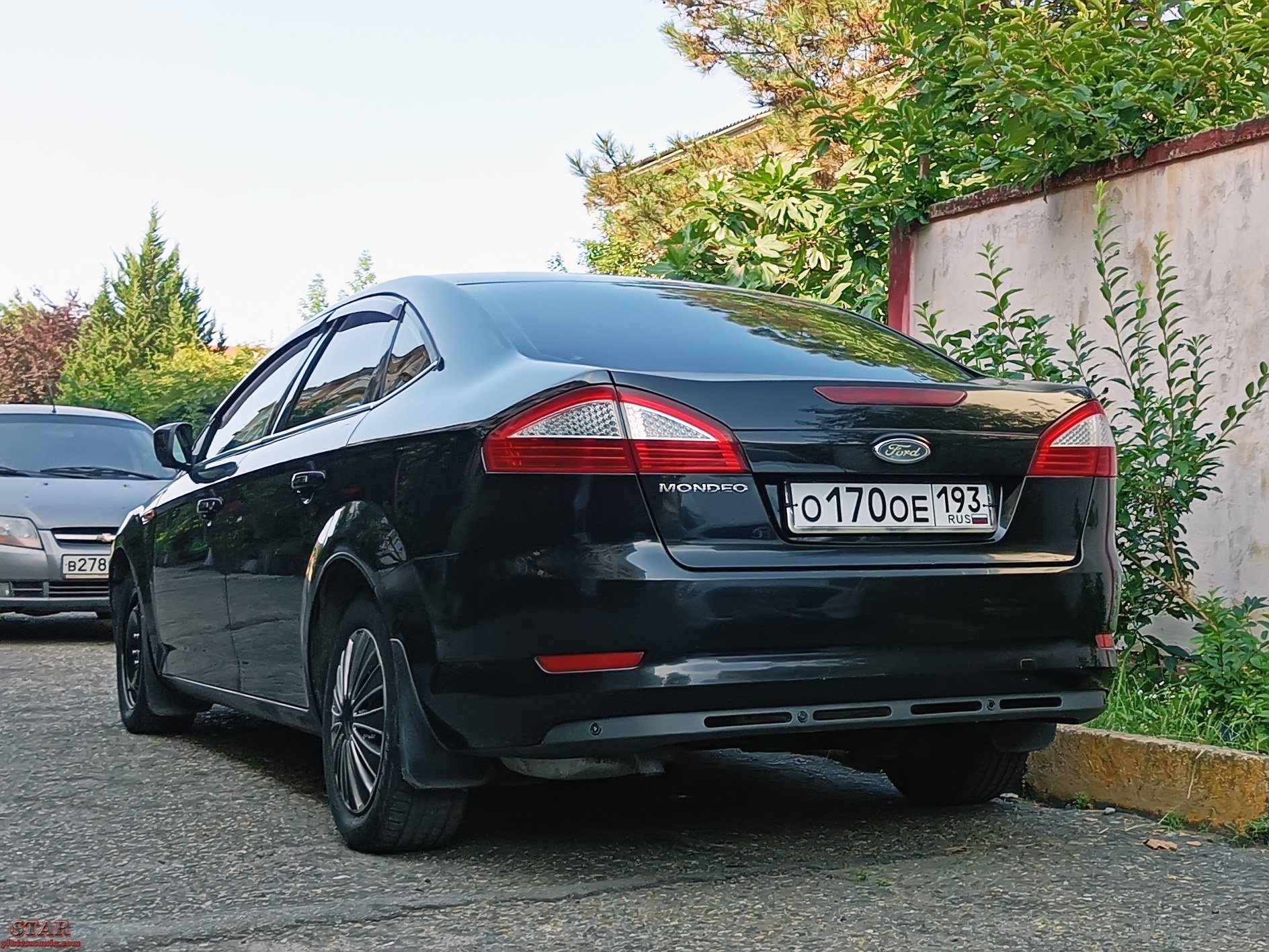 о 170 ое 193, Ford Mondeo 3rd gen Sedan/Liftback (Mk4; CD345), 2007–2010 (–2011 for CN-market)