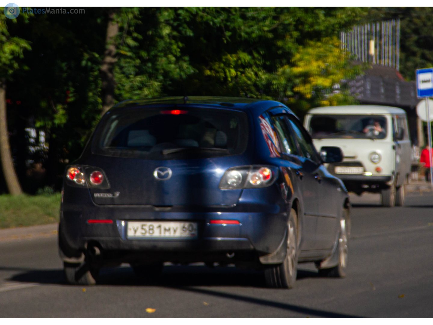 у 581 му 60, Mazda 3 