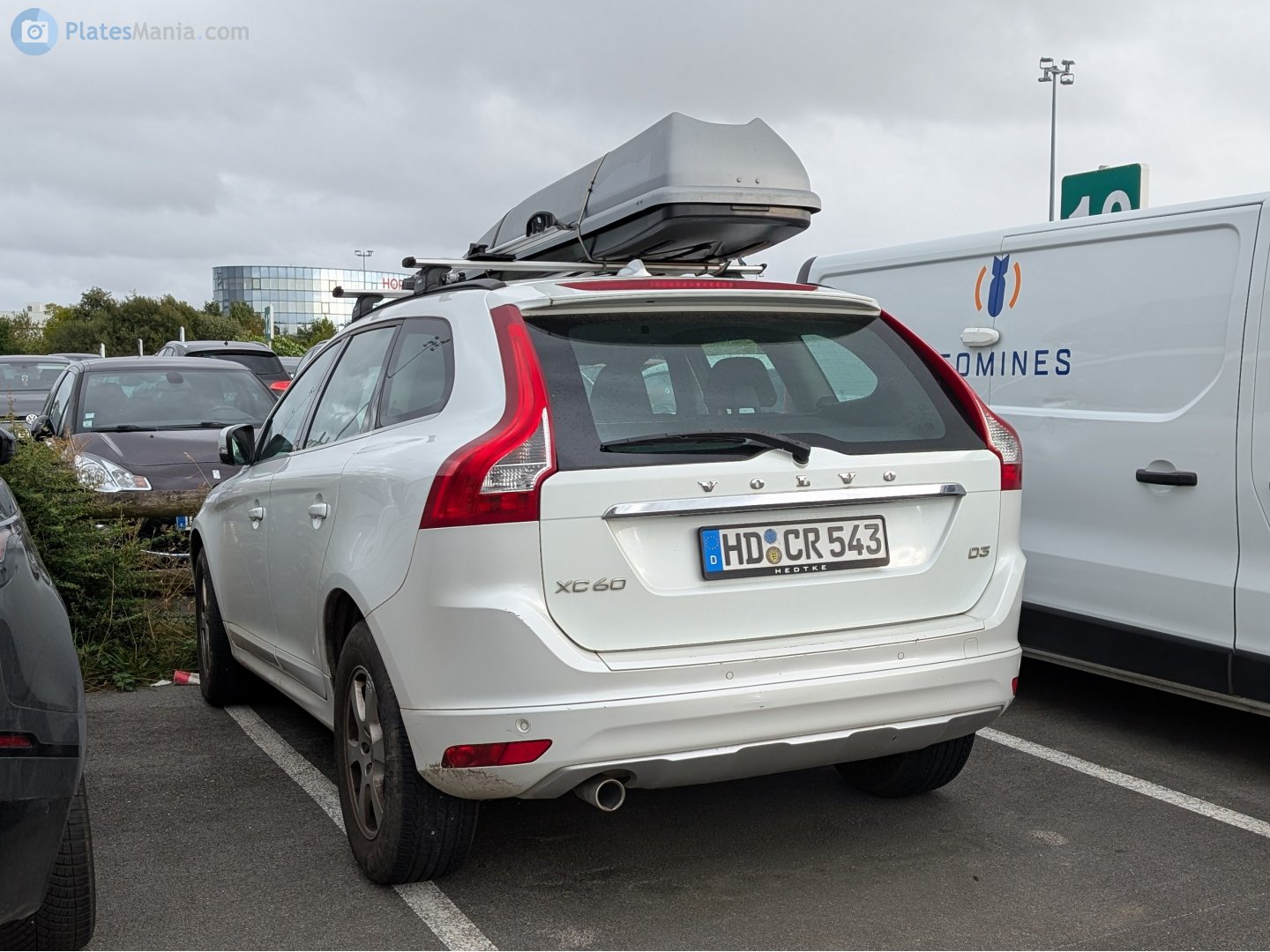 HD CR 543, Volvo XC60 1st gen (156), facelift, 2013–2017