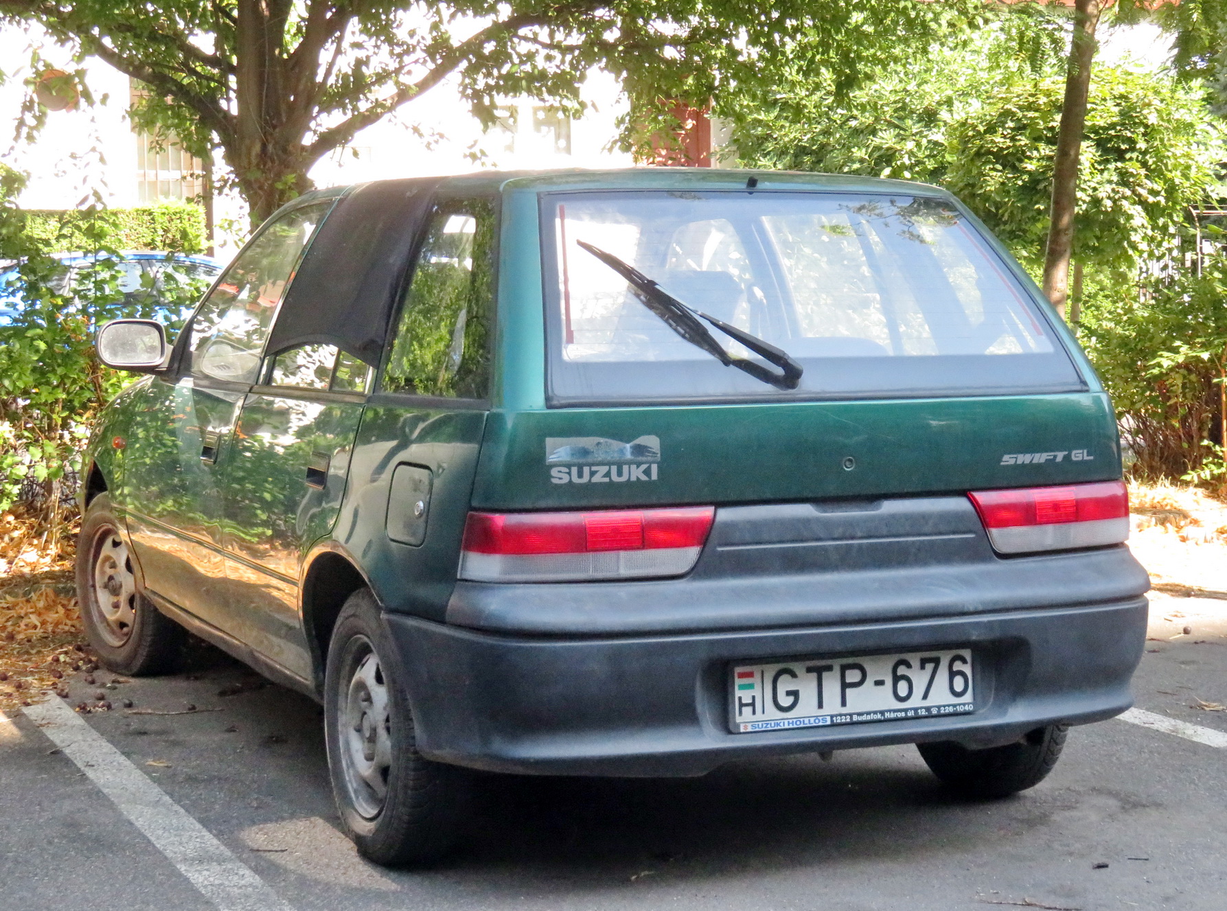 GTP-676, Suzuki Swift 2nd gen 5-door Hatch (SF), facelift, 1996–2004