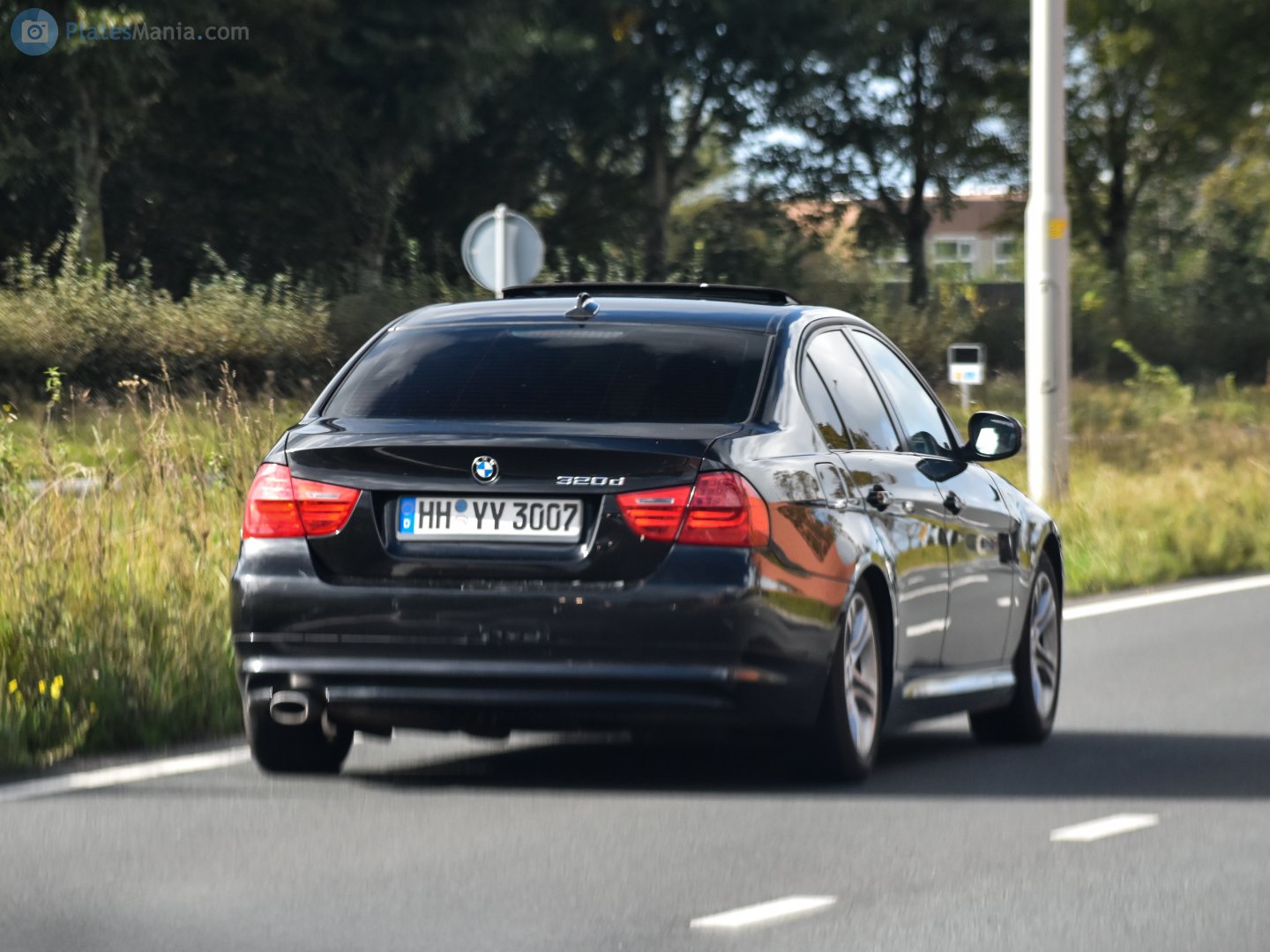 HH YY 3007, BMW 3 Series 5th gen Sedan (E90), 2005–2011