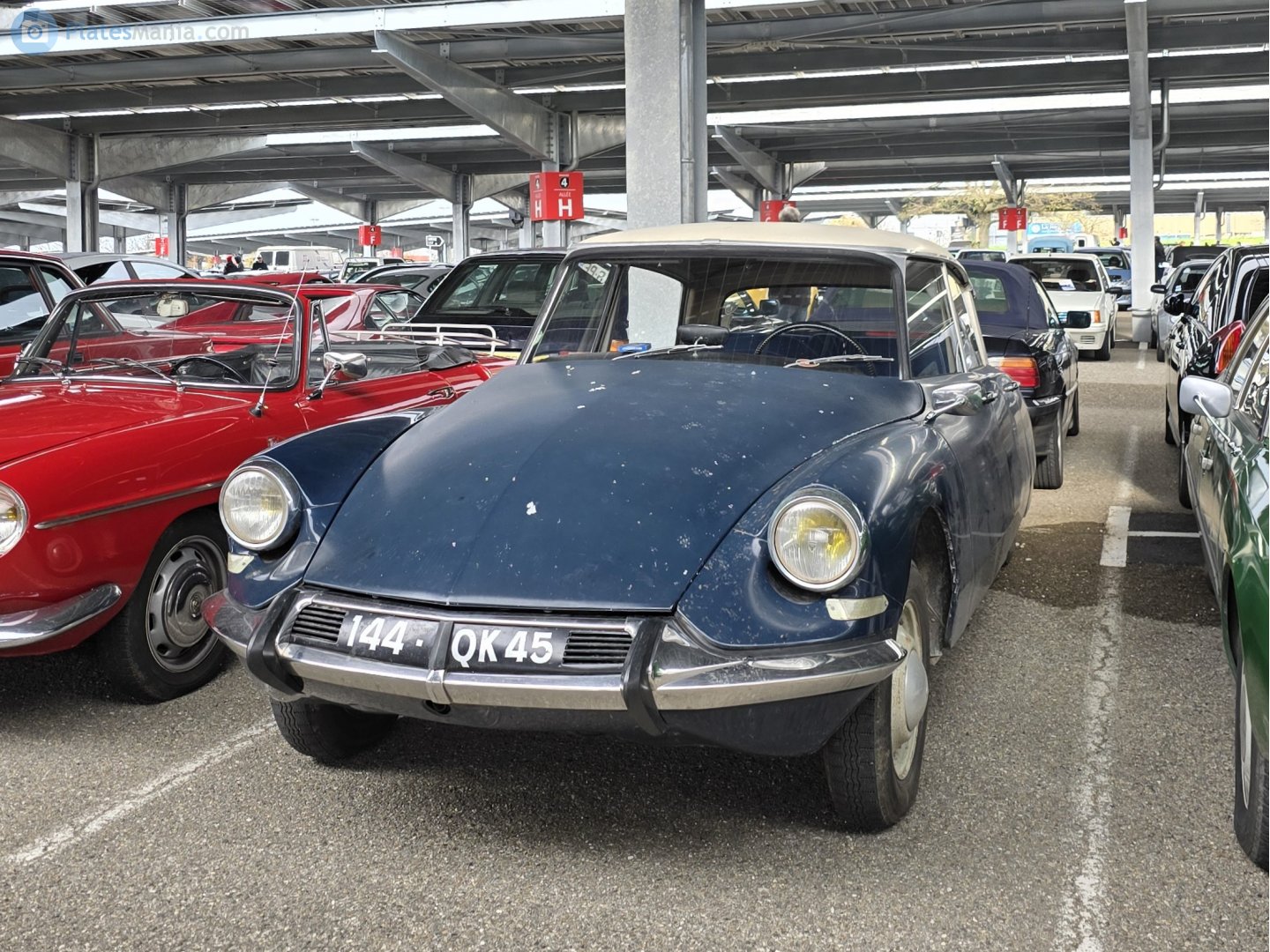 144 QK 45, Citroёn DS/ID 1st gen DS Sedan (VGD; 19/20/21/23), 1955–1975