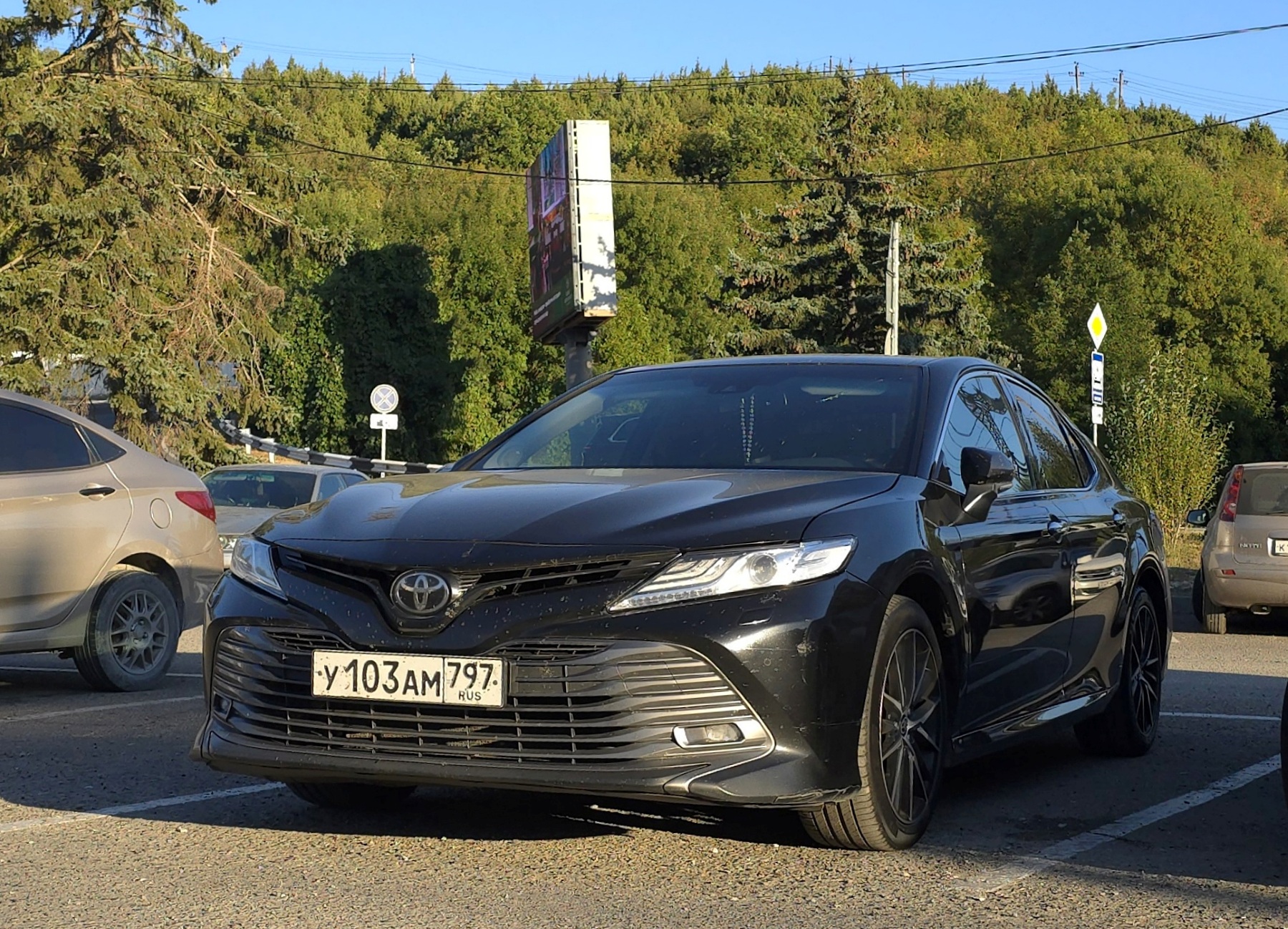 у 103 ам 797, Toyota Camry 8th gen (XV70), 2017–