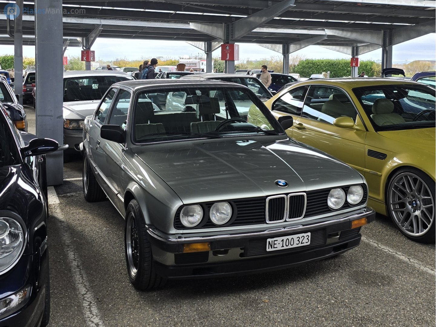 NE 100323, BMW 3 Series 2nd gen Coupé (E30), 1982–1991