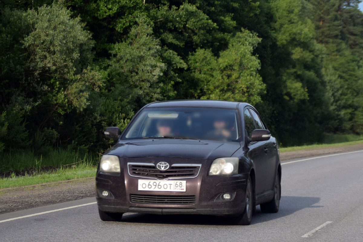 о 696 от 68, Toyota Avensis 2nd gen Sedan/Liftback (T250), 2003–2009