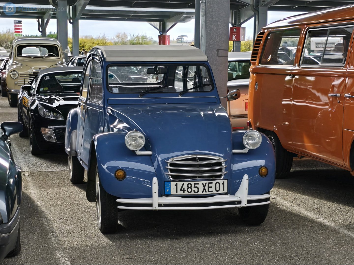 1485 XE 01, Citroёn 2CV 1st gen Sedan, 1949–1990