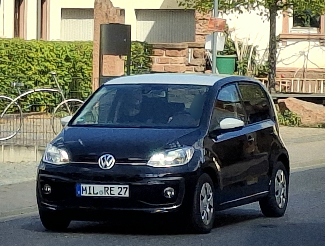 MIL RE 27, Volkswagen up! 1st gen 5-door Hatch (AA), facelift, 2016–