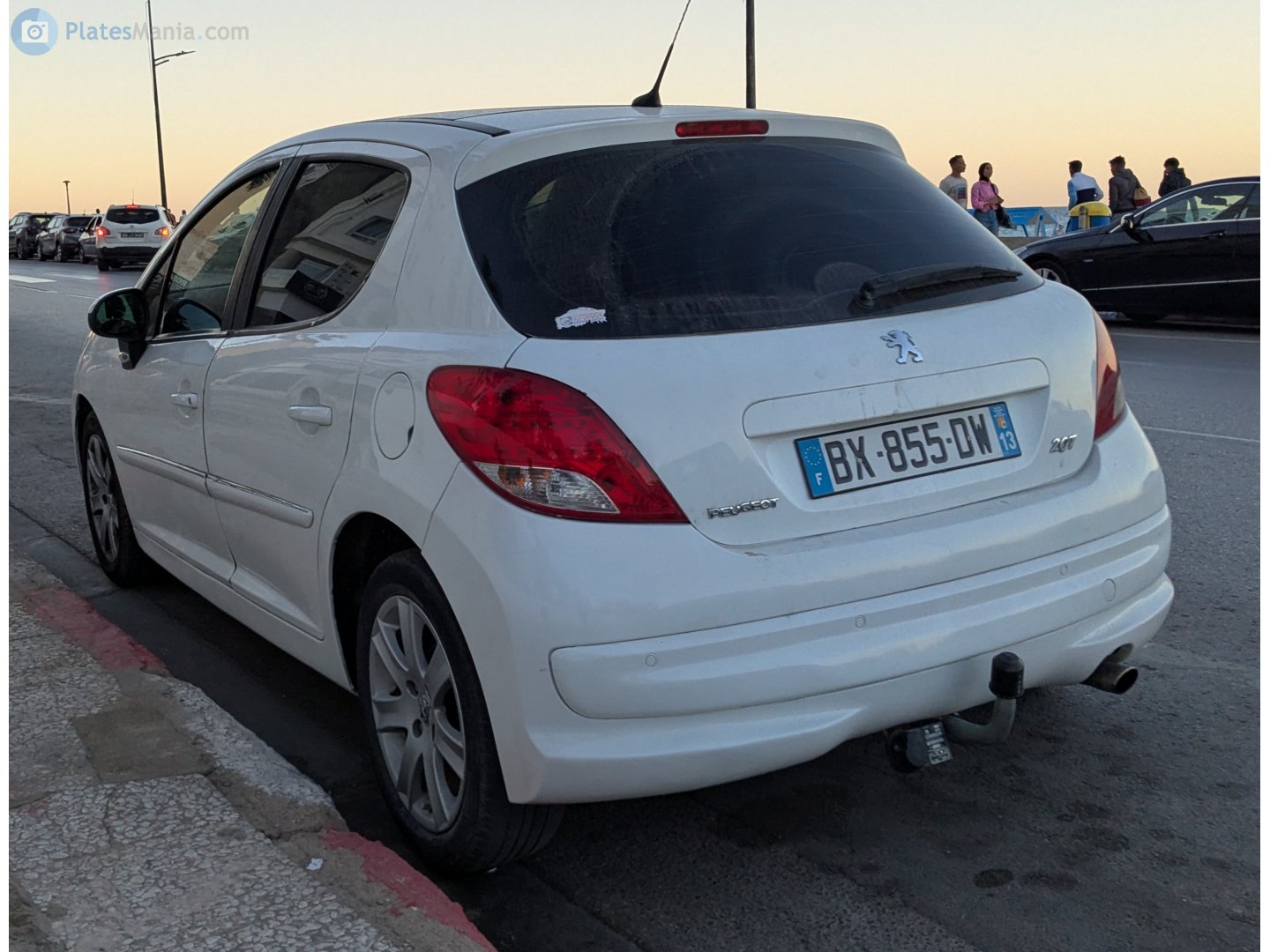 BX-855-DW, Peugeot 207 (207+) 5-door Hatch (A71), 2006–2014