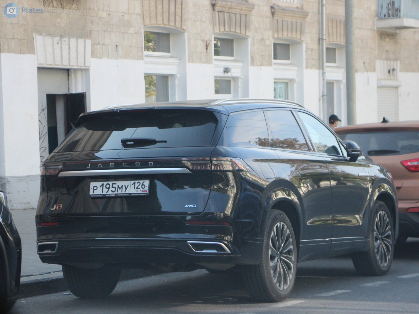 р 195 му 126, Jaecoo J8 1st gen (T1X), 2023–