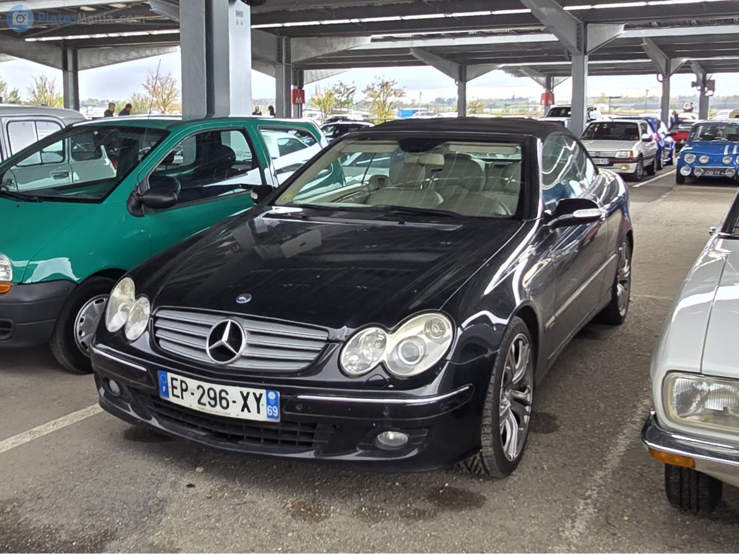 EP-296-XY, Mercedes-Benz CLK-Klasse 2nd gen Cabrio (C209), 2003–2010