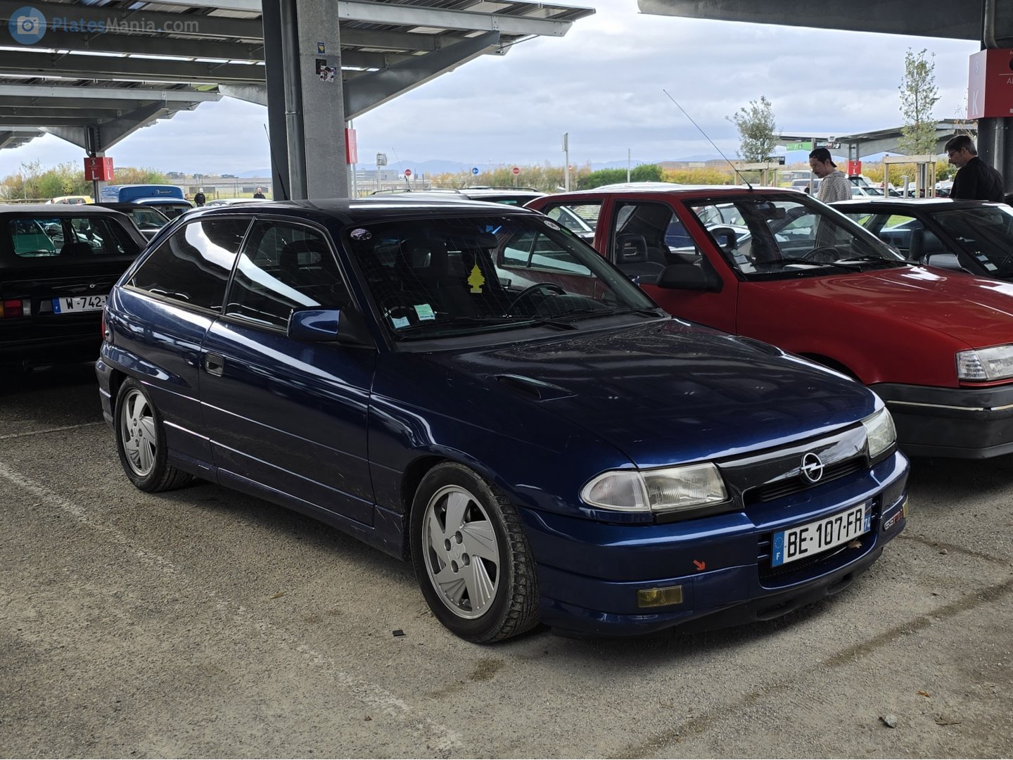 BE-107-FR, Opel Astra 2nd gen 3-door Hatch (G; T98), 1998–2004