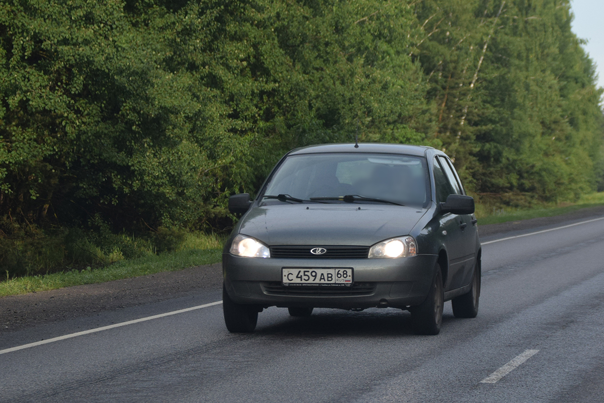 с 459 ав 68, Lada (VAZ) 1117 Kalina 