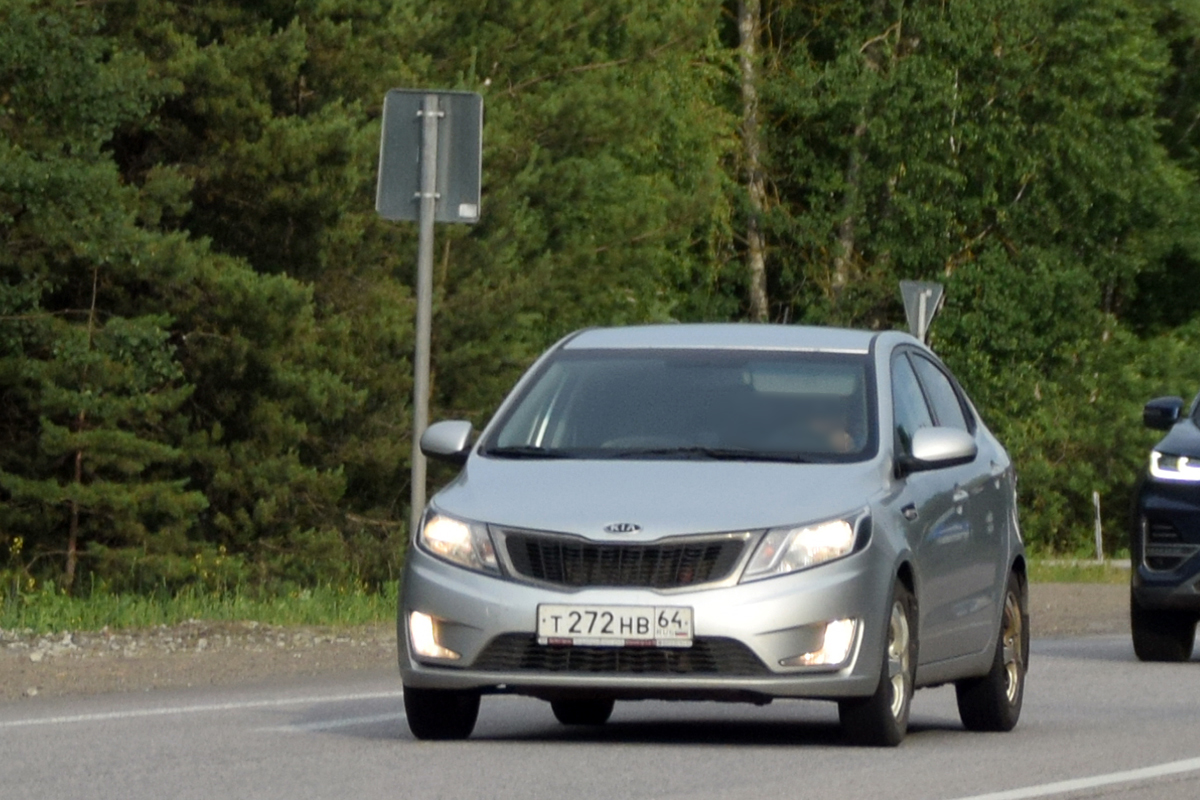 т 272 нв 64, Kia Rio 3rd gen Sedan (QB; CIS-market), 2011–2015