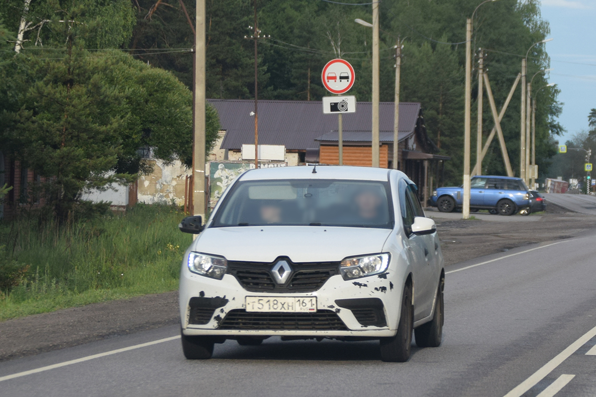 т 518 хн 161, Renault Logan 2nd gen Sedan (L8), 2013–