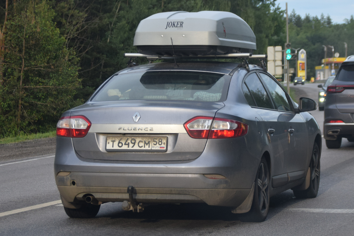 т 649 см 58, Renault Fluence 1st gen (L38), 2009–2020