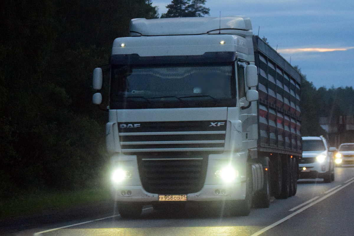 у 958 со 31, DAF XF 3rd gen (XF105), 2006–2020