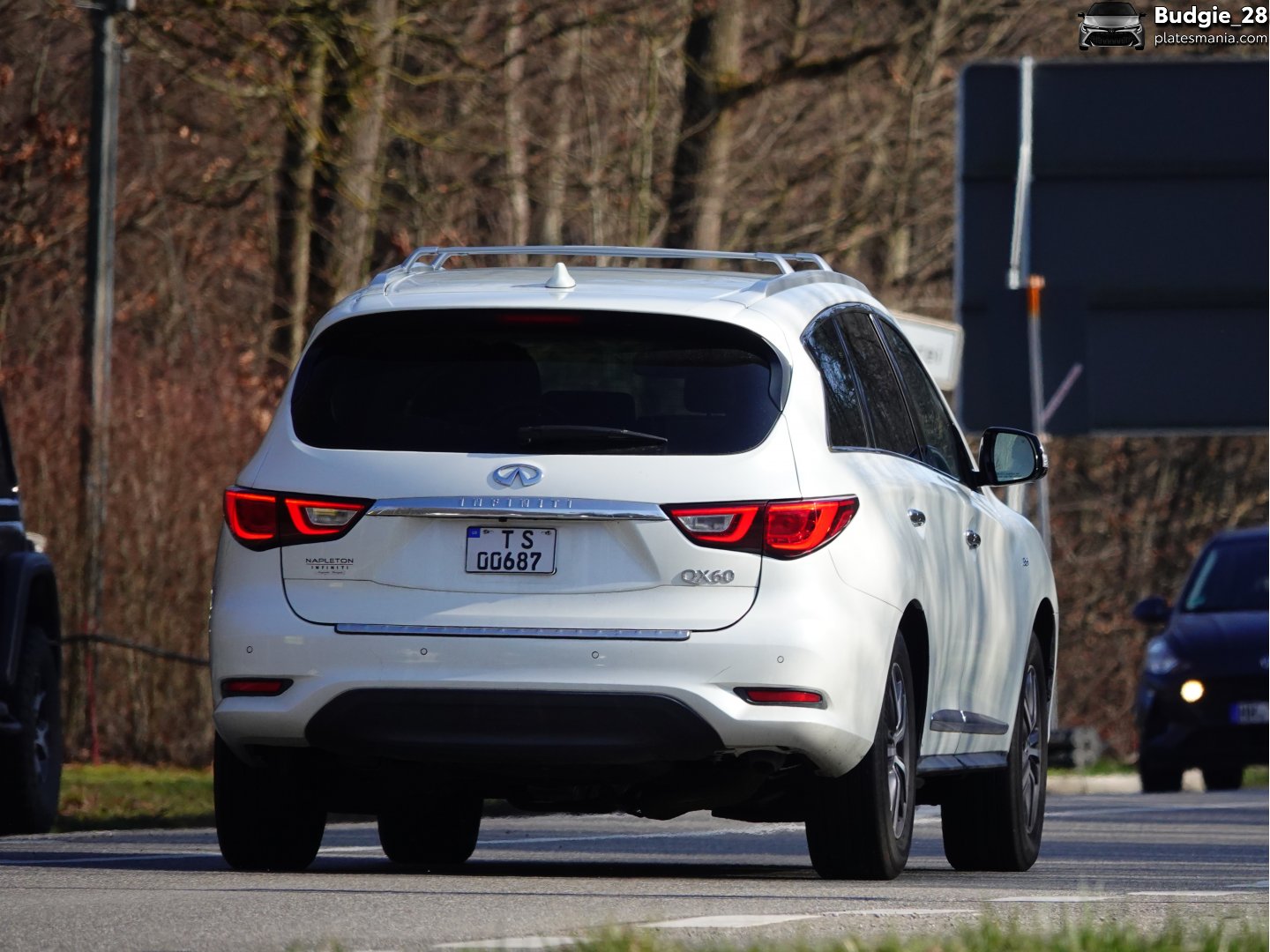 T S 00687, Infiniti QX60/JX-Series 1st gen JX35/QX60 (L50), 2012–2020