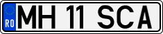 License plate of Romania, Regular plates