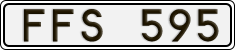 License plate of Sweden, Regular plates