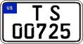 Federal license plates, US Army in Germany (temporary)